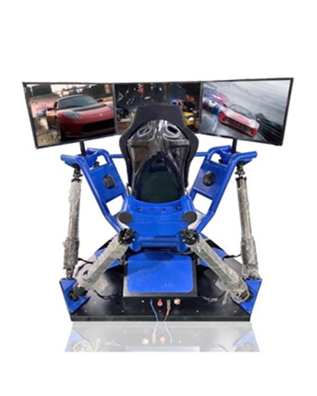 Simulated racing platform